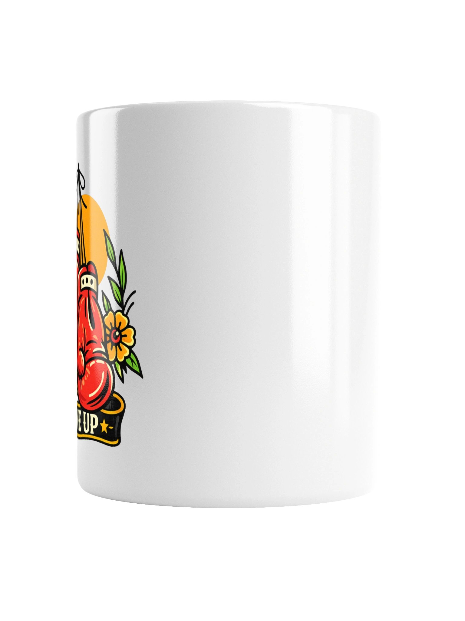 Never Give Up Boxing Mug product image (4)