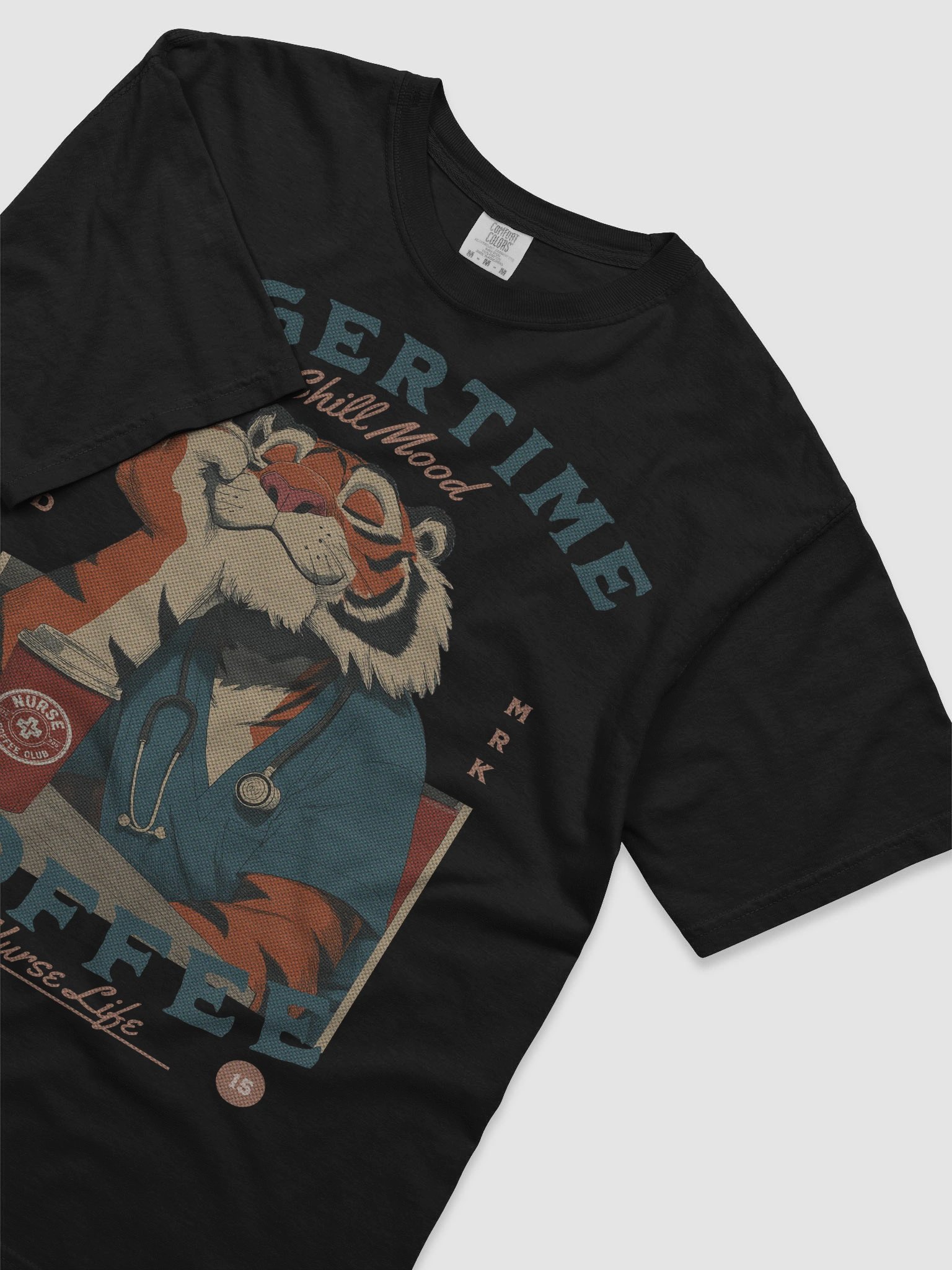 Nurse Life Tiger T Shirt,tigertime product image (3)