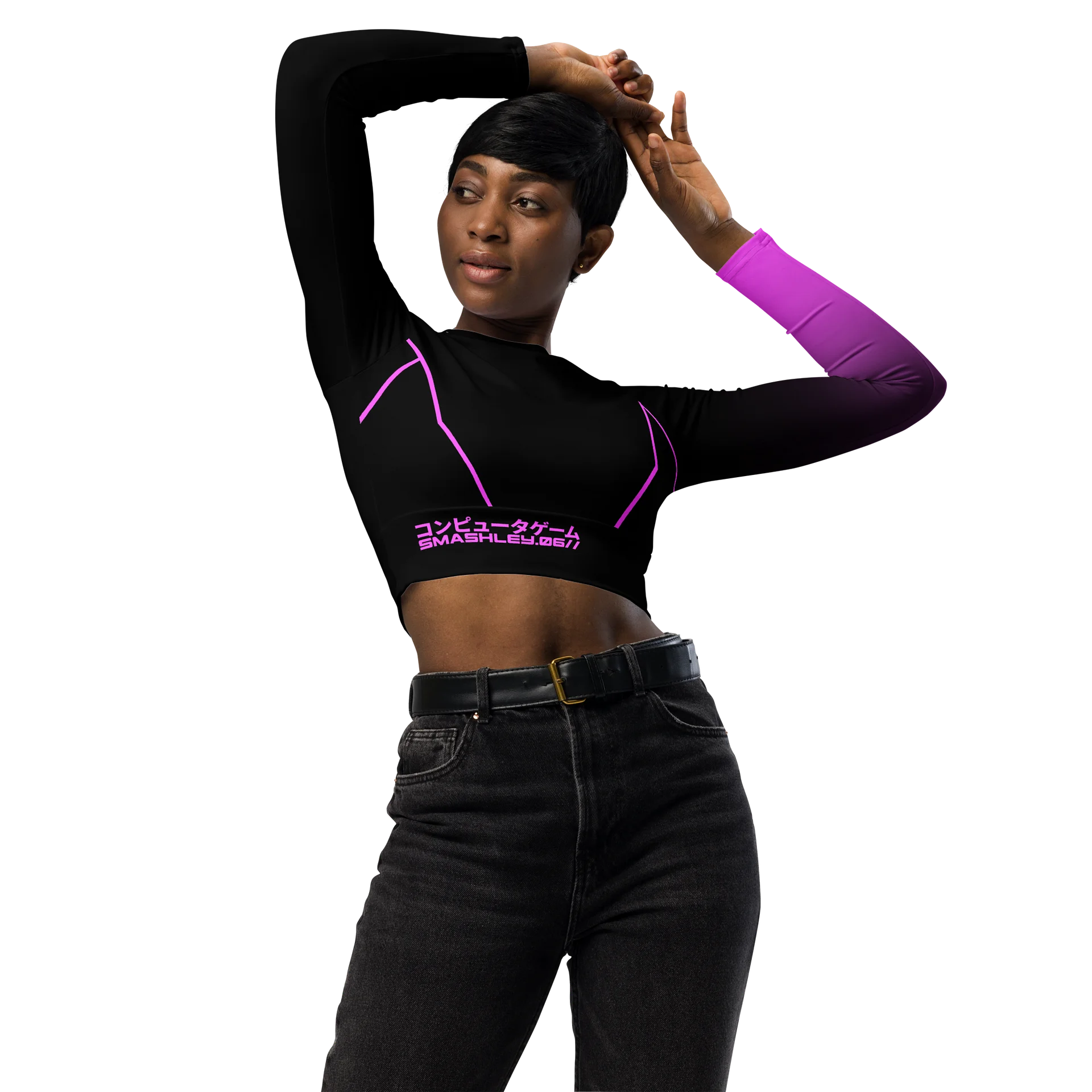 SmashTech - Sakura Cropped Longsleeve - Galaxt1ka Edition product image (6)