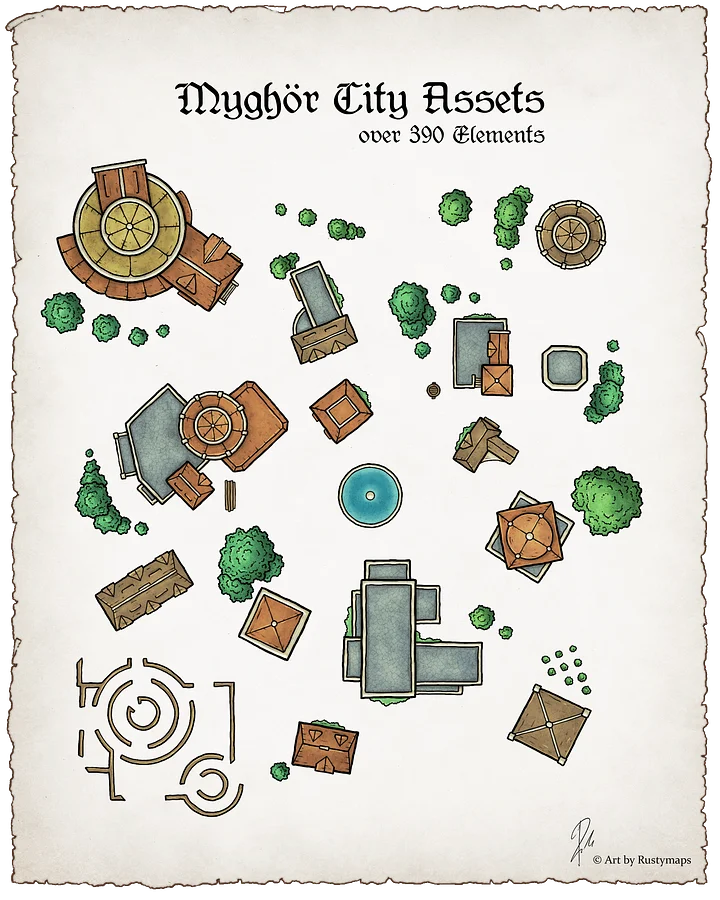 Myghör City Assets Pack product image (1)
