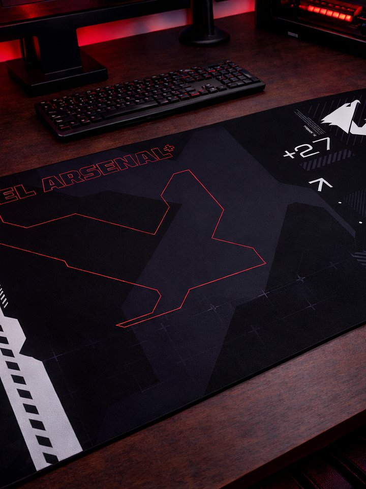 El Arsenal+ - Mouse Pad Extra Large - 33” x 15” product image (1)