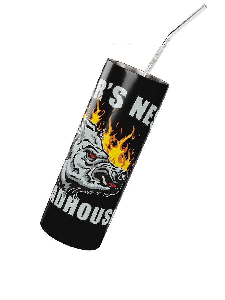 Flaming Boar Stainless Steel Tumbler product image (3)