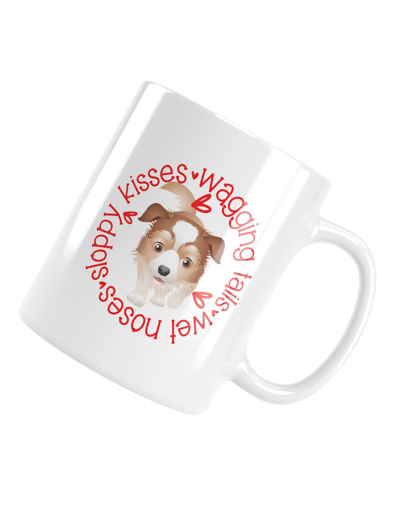 Sloppy Kisses...Aussie Shepherd dog Mug product image (15)
