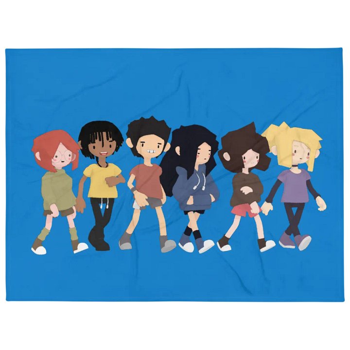 POP Walk Art Blanket product image (2)