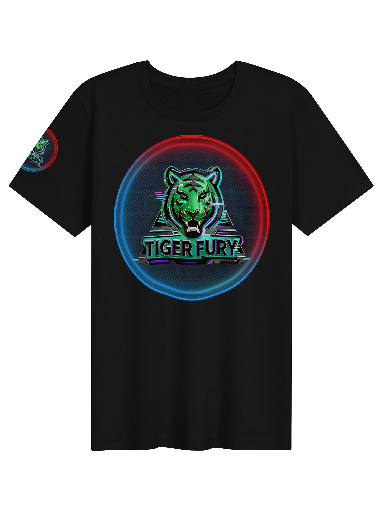 Tiger Fury Neon Logo (Printed) Alt Tee product image (3)