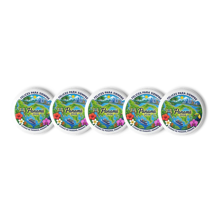 Asamblea Internacional 2026 “Felices para Siempre” Panamá Tropical Pin product image (2)