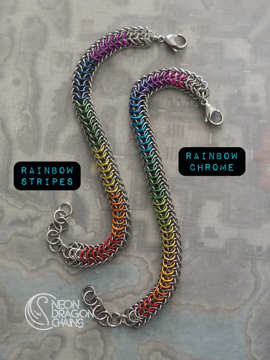Helios Dragonscale Bracelet / Pride Flag Edition product image (3)