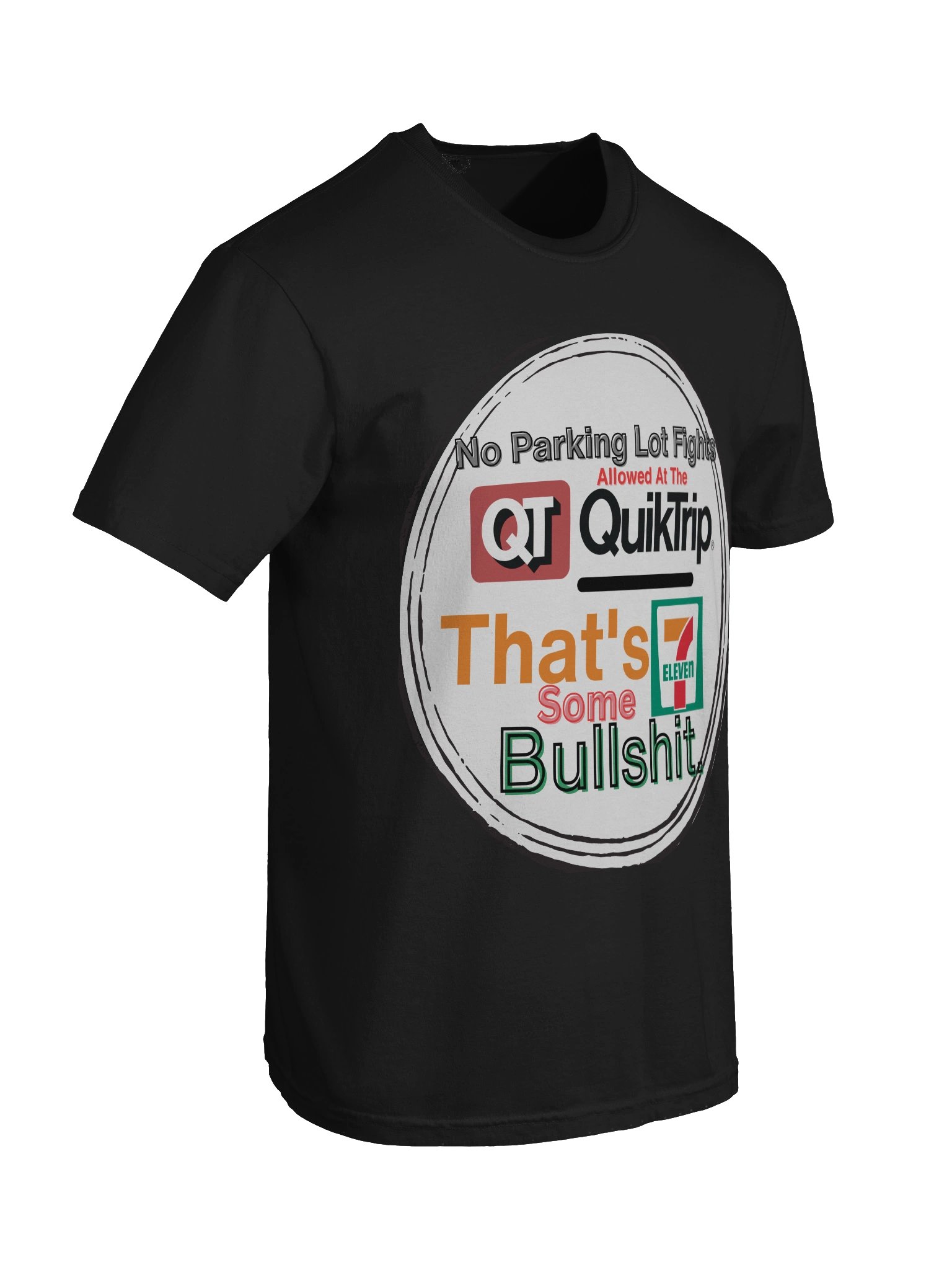 No Parking Lot Fights at The Gas Station T-Shirt product image (8)