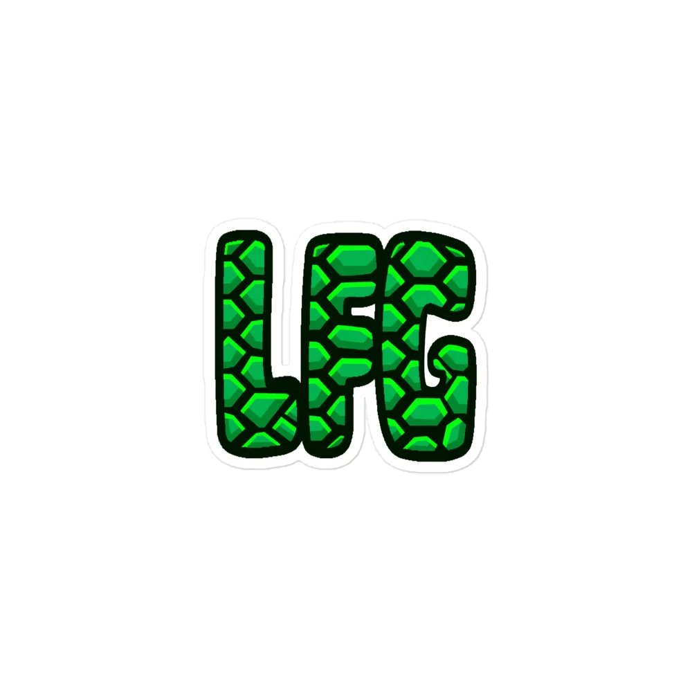 LFG Die-Cut Magnet product image (1)