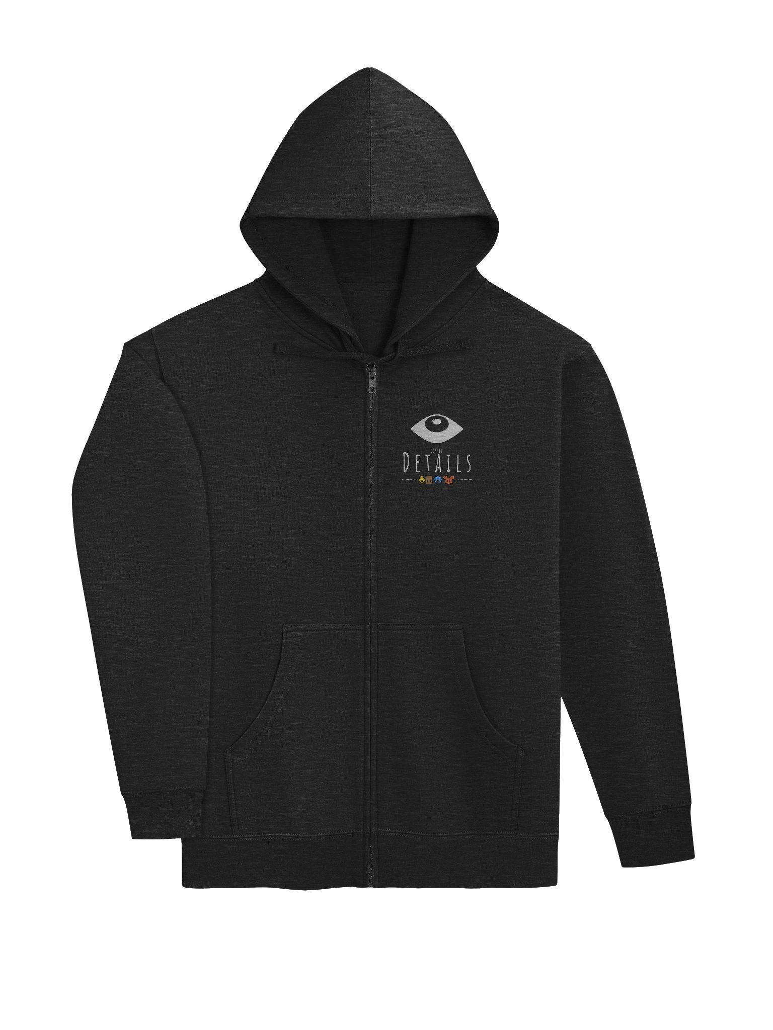 Little Details - Independent Trading Co. Fleece Zip Up Hoodie product image (7)