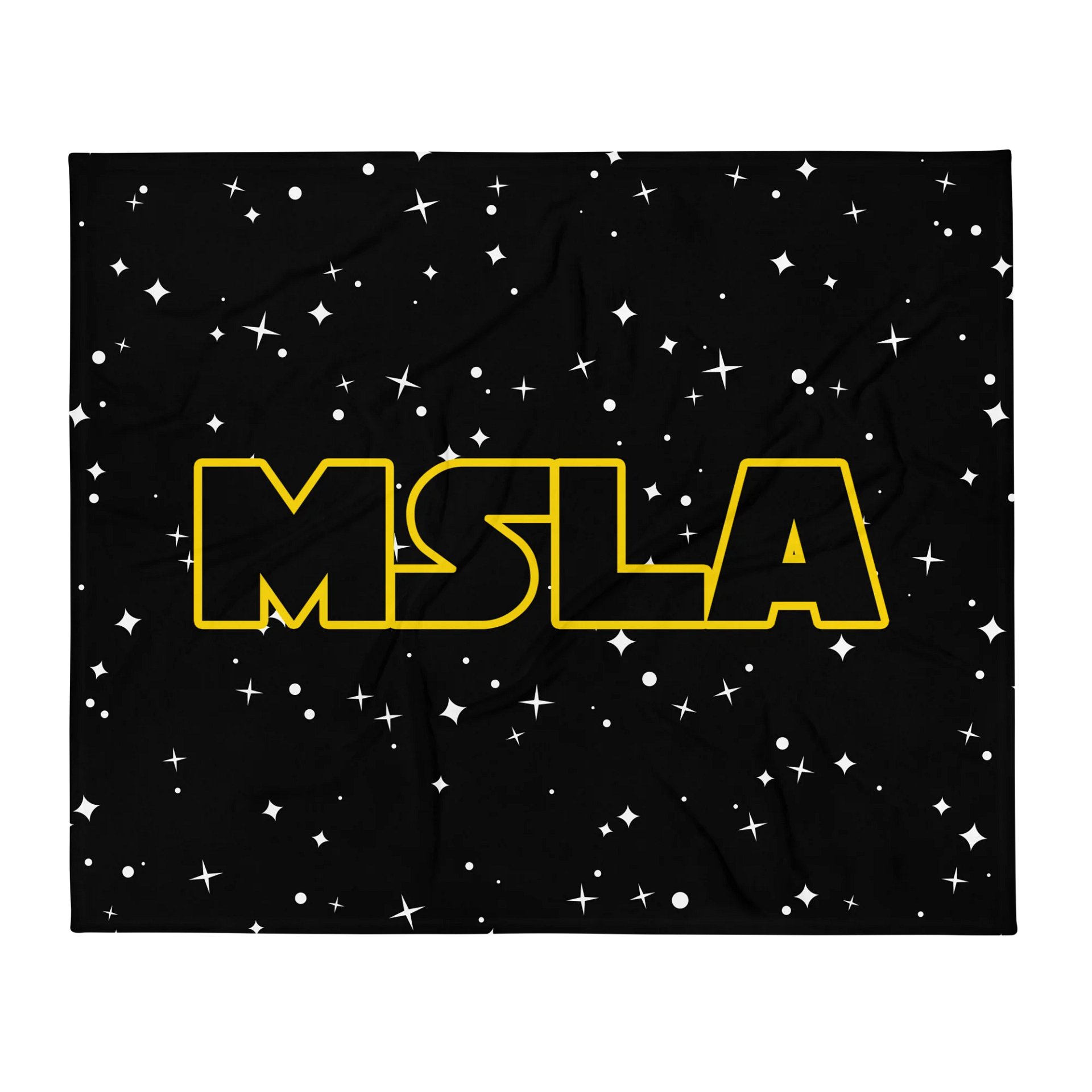 MSLA Dark Side Logo - Throw Blanket product image (1)