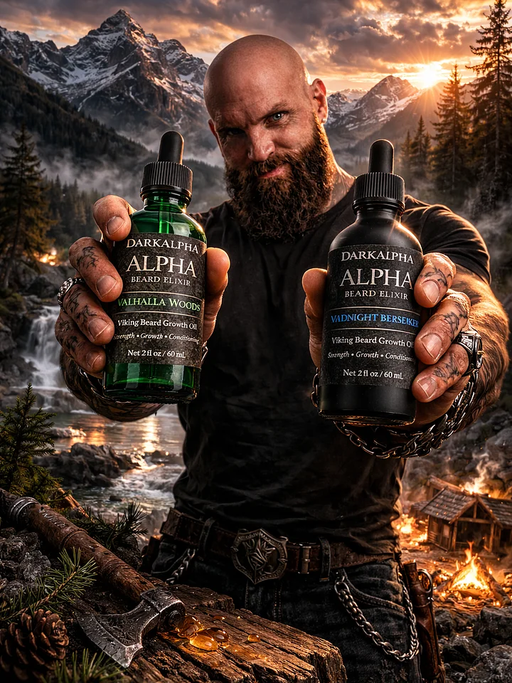 DARKALPHA BEARD ELIXIR BUNDLE KIT product image (2)
