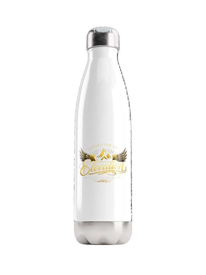 Committed To Elevation — Stainless Steel Water Bottle (Rise Above The Rest) product image (1)