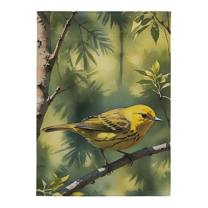Yellow Warbler Garden Flag product image (2)