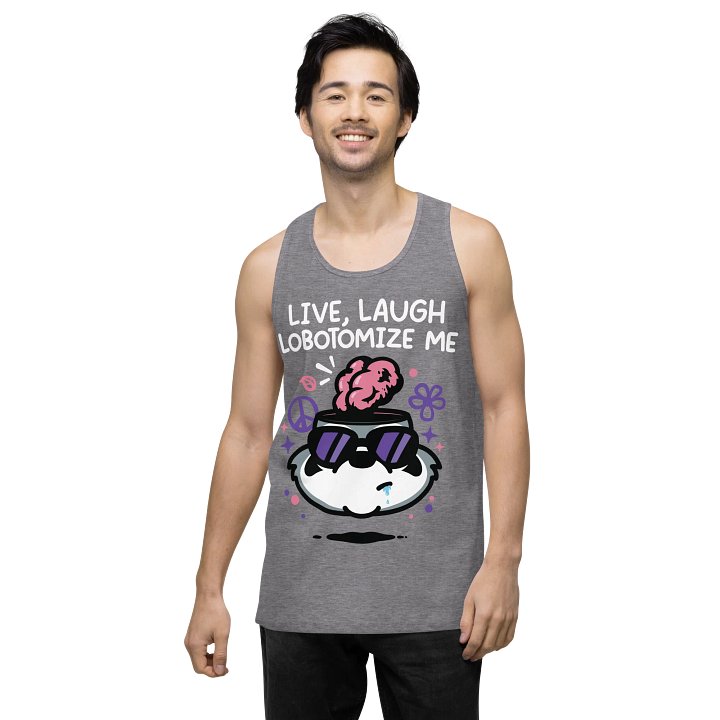 Live Laugh Lobotomize Men's Tank Top product image (2)
