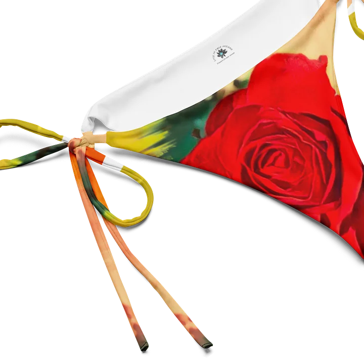 Painterly Rose String Bikini Bottom product image (2)