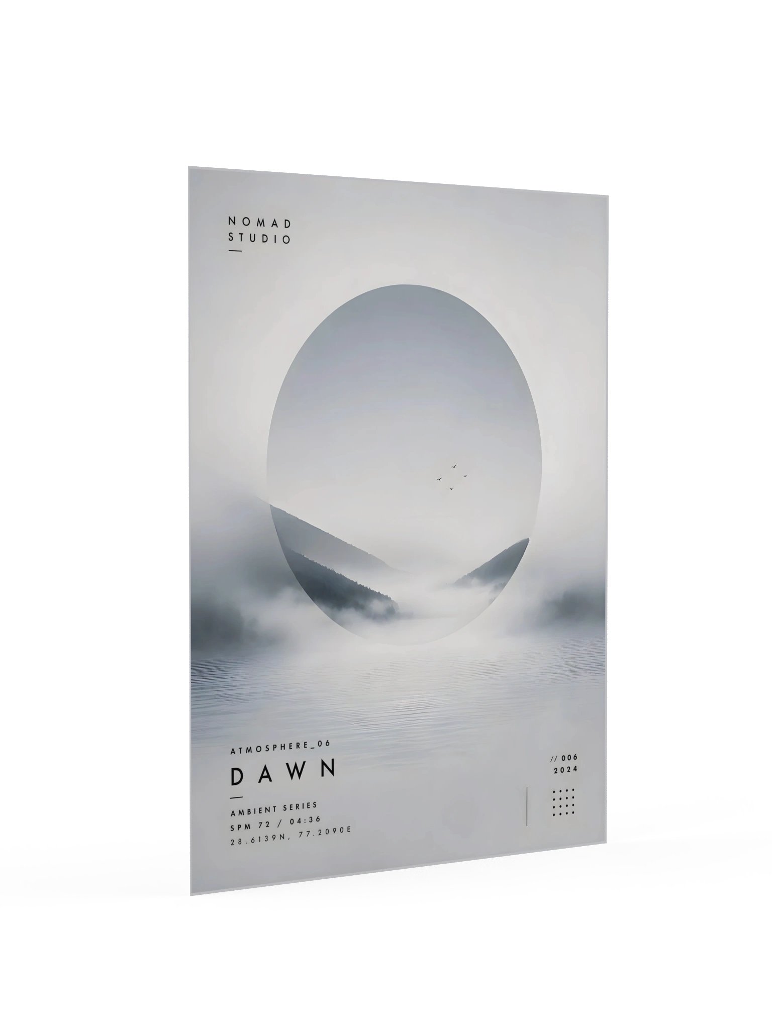 Silence — Moody Minimalist Wall Art product image (2)