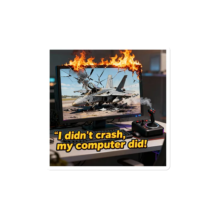 I Didn’t Crash, My Computer Did! Magnet product image (2)