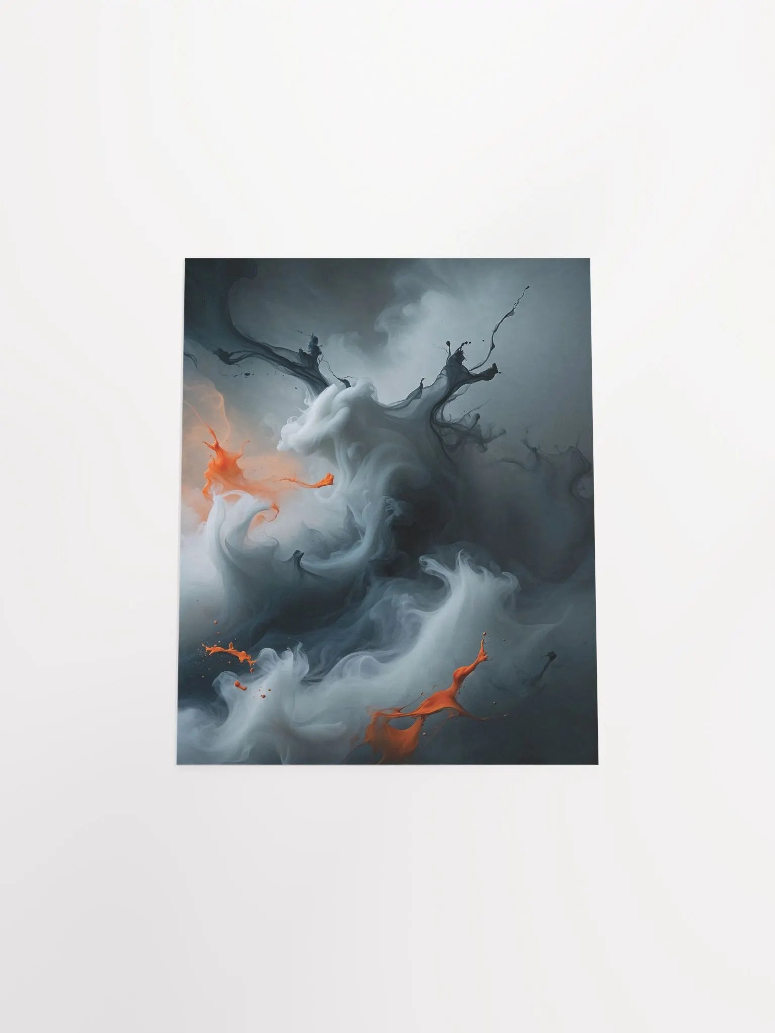 Vivid Smoke Swirls Poster product image (31)