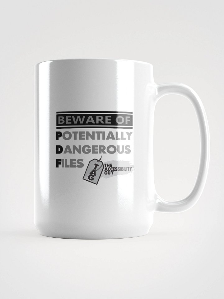 Classic TAG White PDF Mug product image (2)