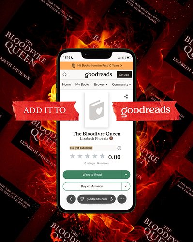 Join the Chaos! ⬇️

The Bloodfyre Queen is book two in my grim-ish dark fantasy series following:

🐲 the dragon-shifting king...