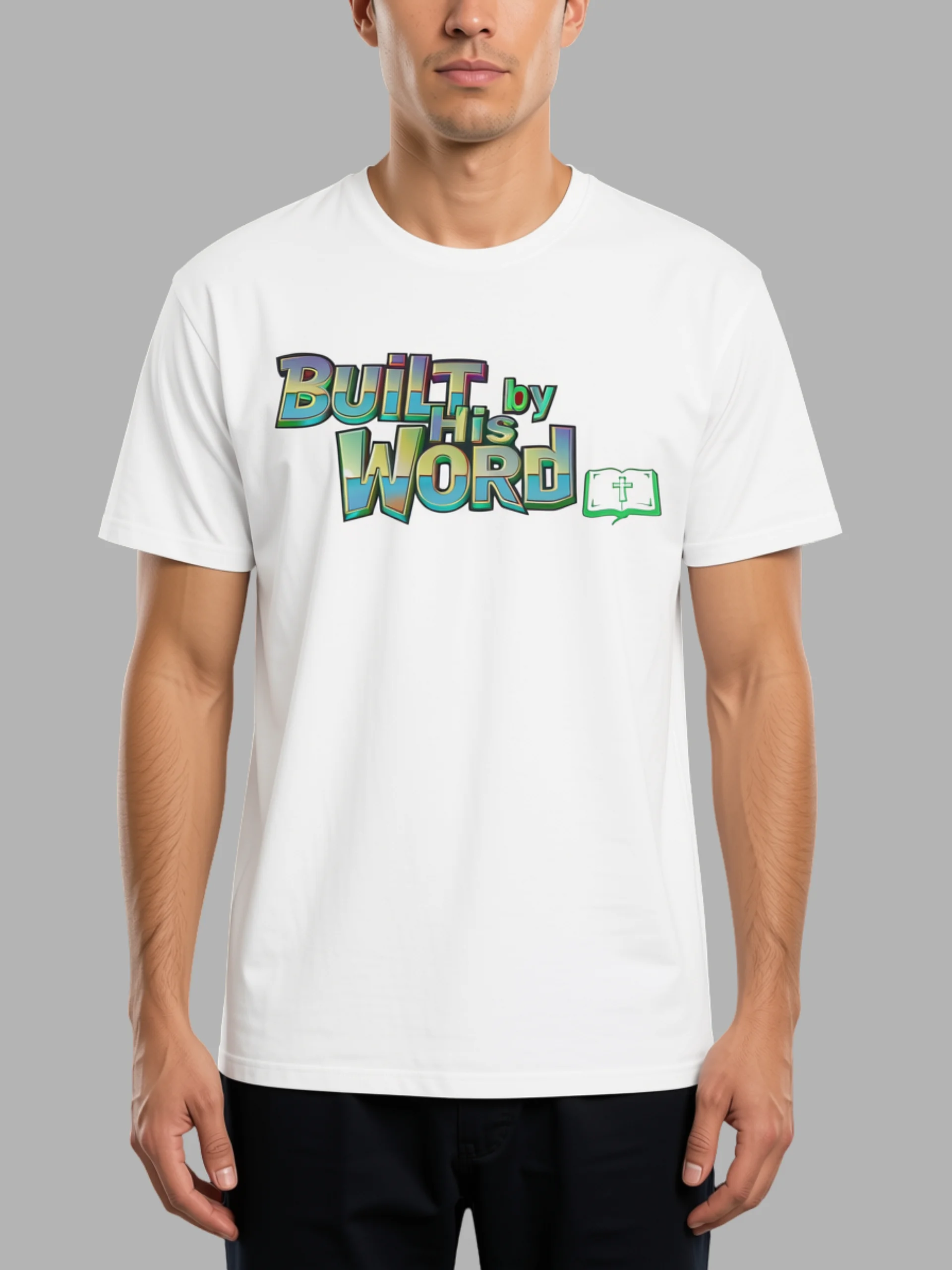 Built by His Word Streetwear Graffiti T-shirt product image (1)