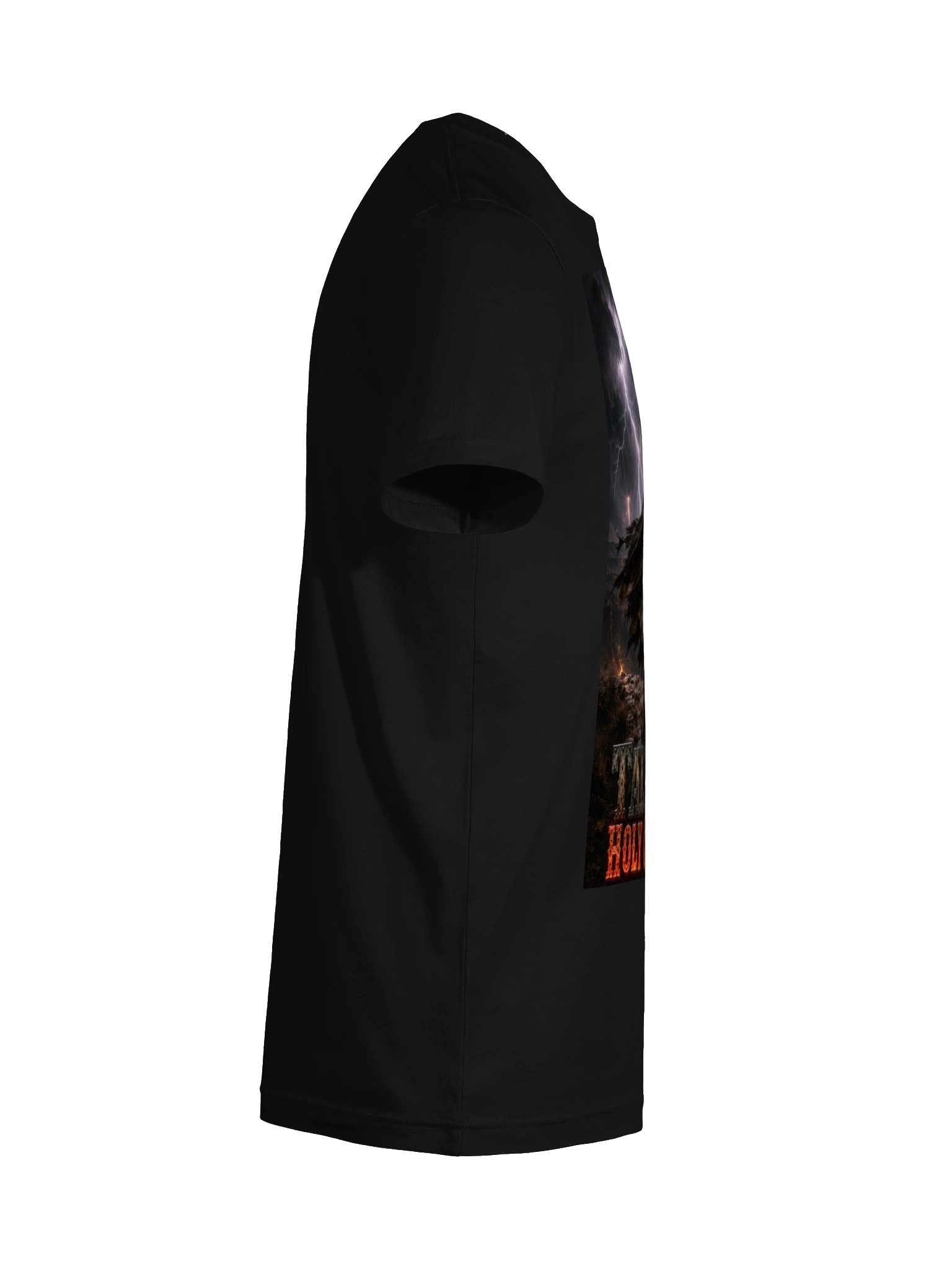 Tali Yess Holy Outlaws — Pose 4 Black T-Shirt product image (10)