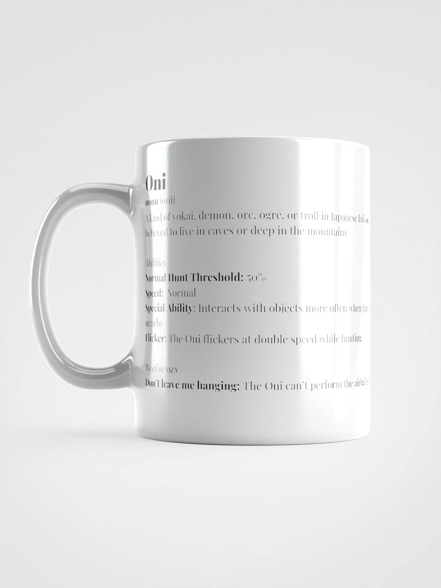 Oni Definition Mug product image (1)
