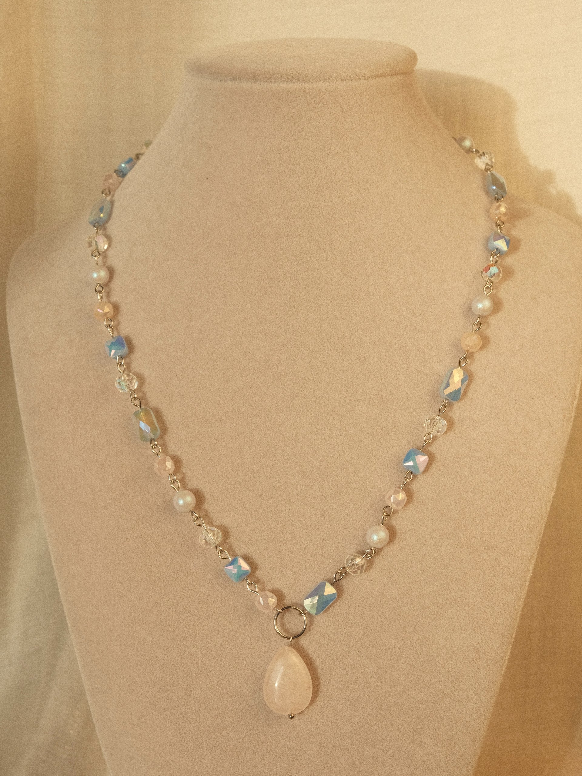 Rose Quartz Pastel Necklace product image (5)