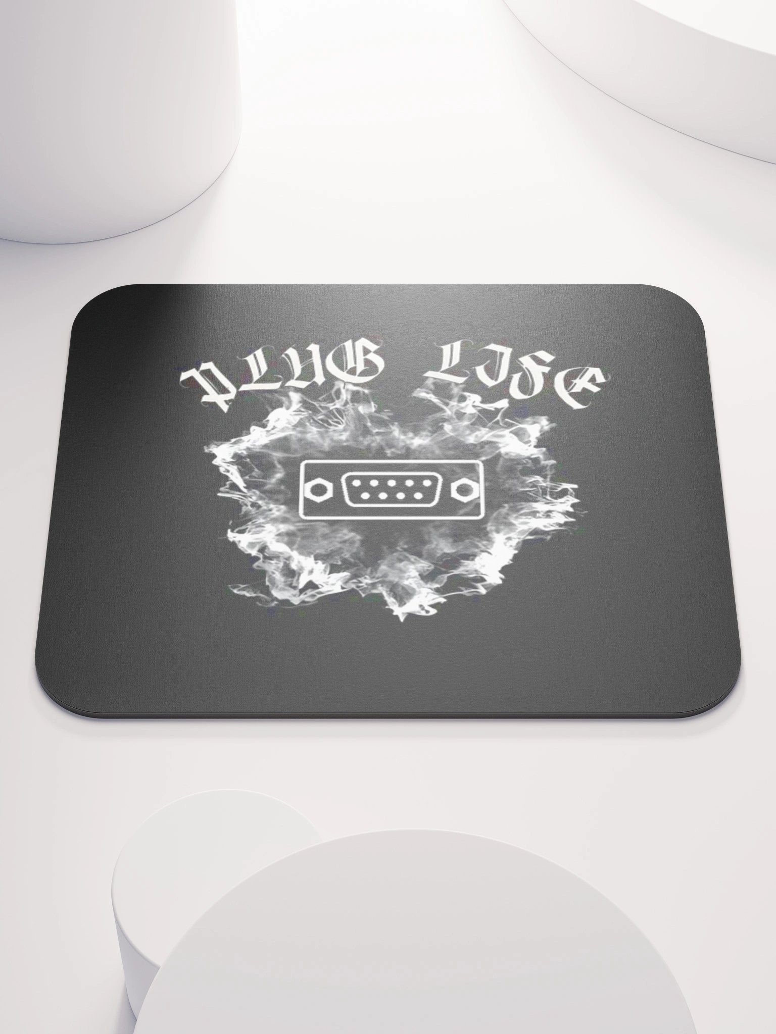 NC Plug life mouse pad product image (1)