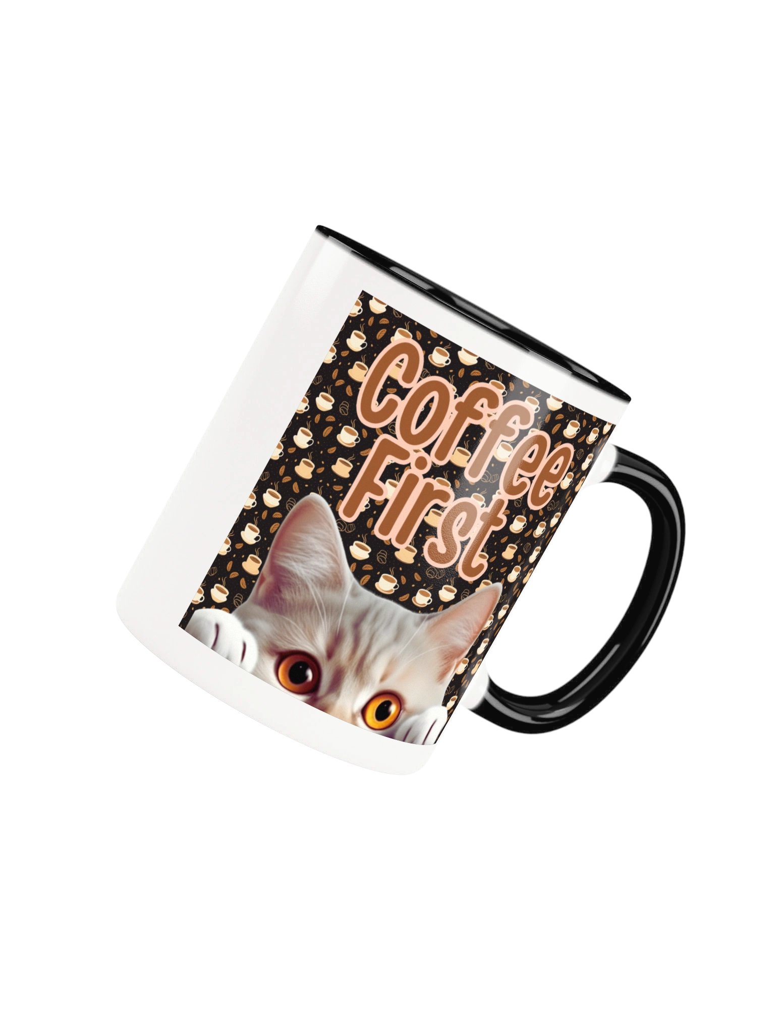 Coffee First Cat Mug product image (31)