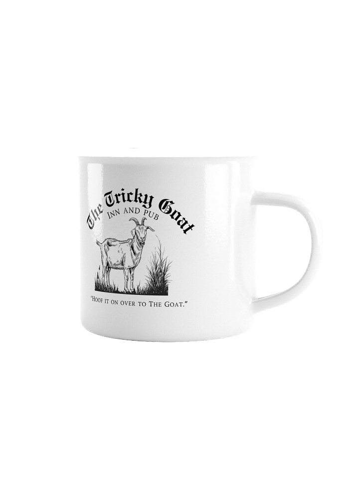 The Tricky Goat Souvenir Enamel Mug product image (1)