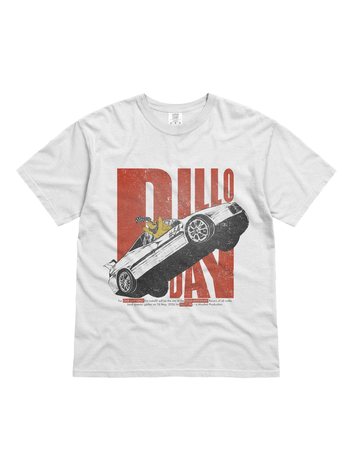 Dillo 54 T-Shirt - Design by Lillian Ali | Dillo Day Store