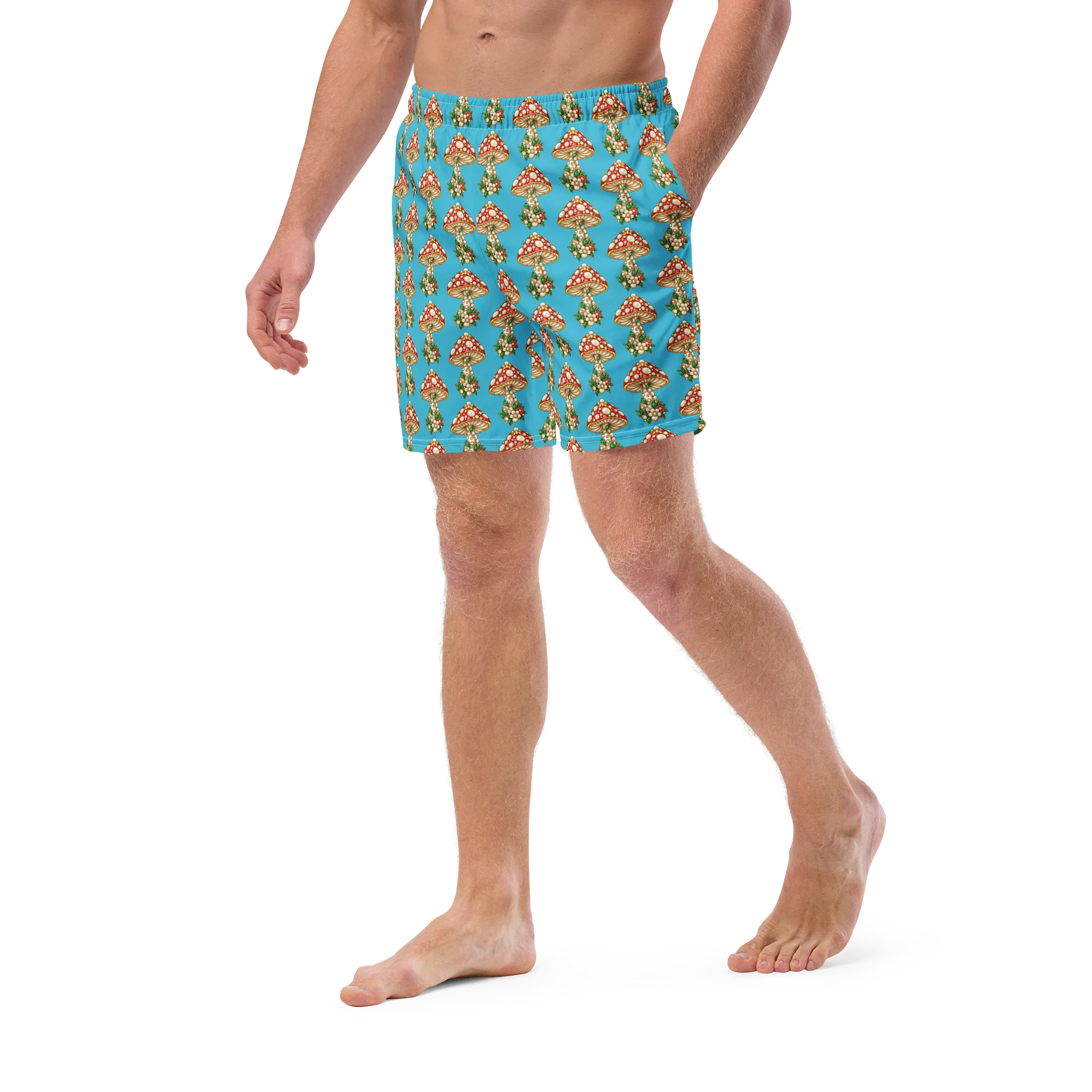 Mushroom Meadow Swim Trunks product image (5)