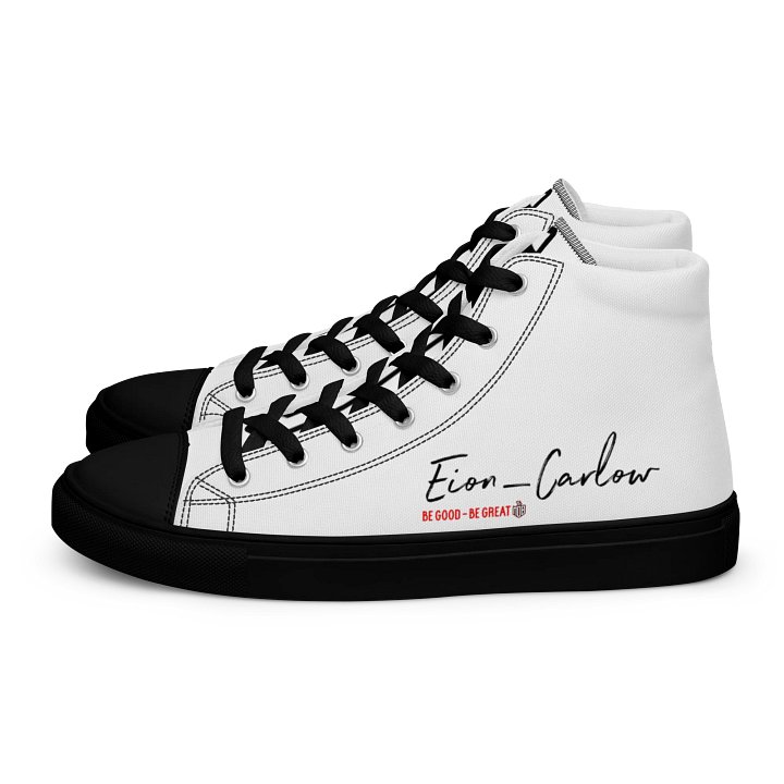 Eion_Carlow X EMOB Women's High-Top Canvas Shoes product image (1)