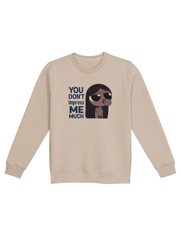 Unimpressed Bubble Blower Organic Sweatshirt product image (1)