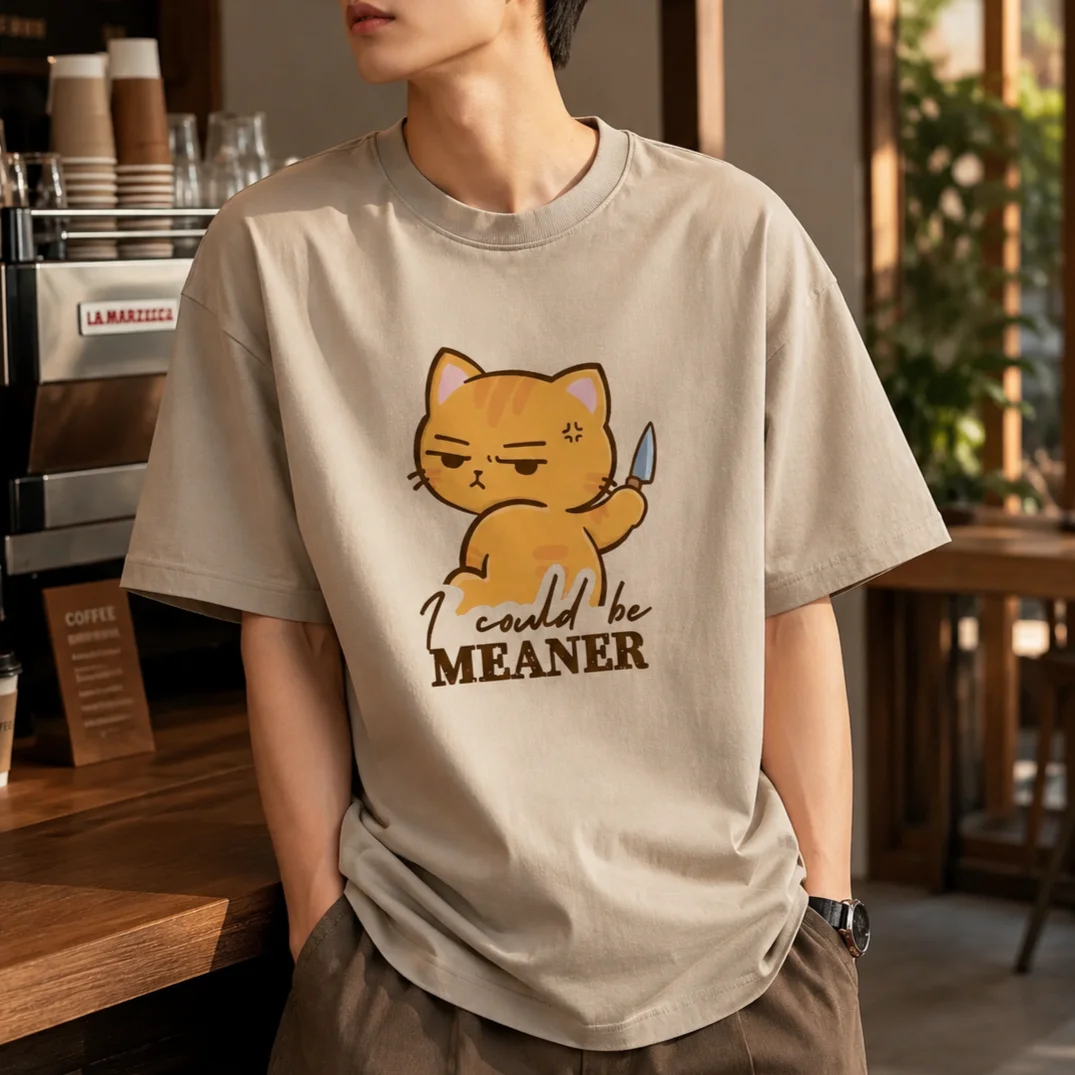 I Could Be Meaner Boxy Tee product image (1)