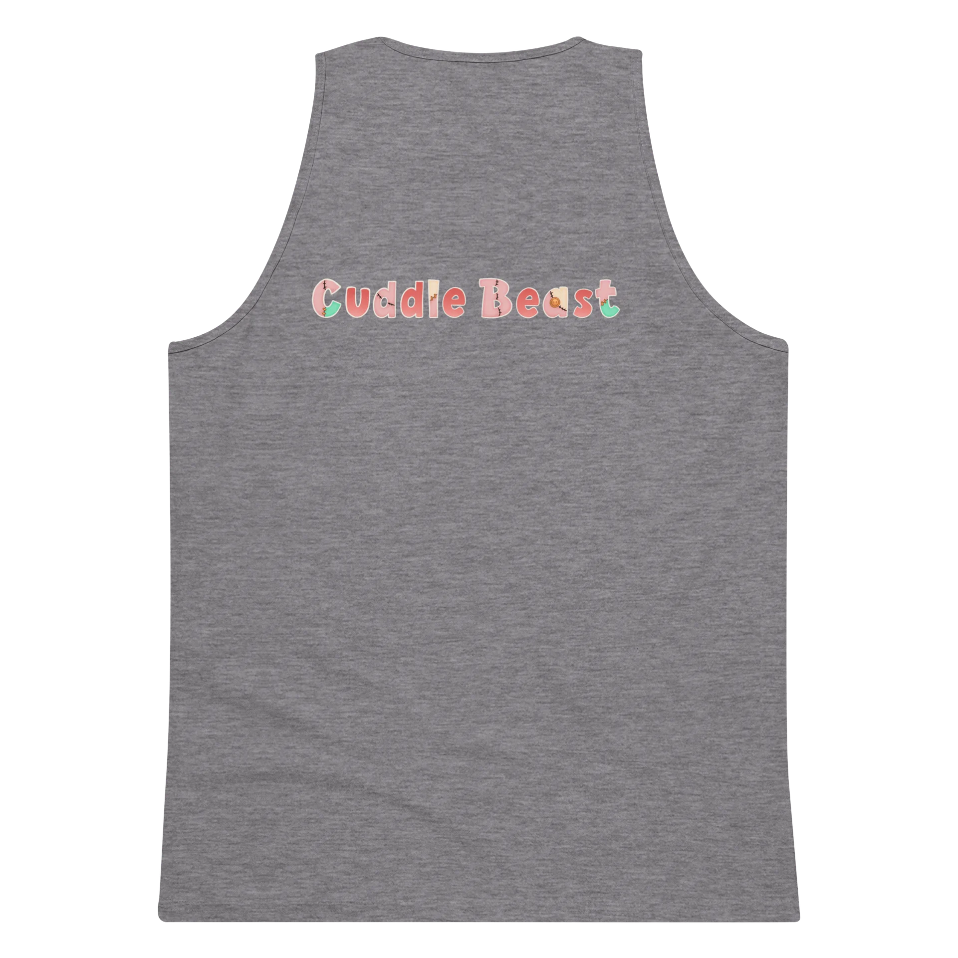 Anxiety Bear Heart Men's Tank Top product image (90)