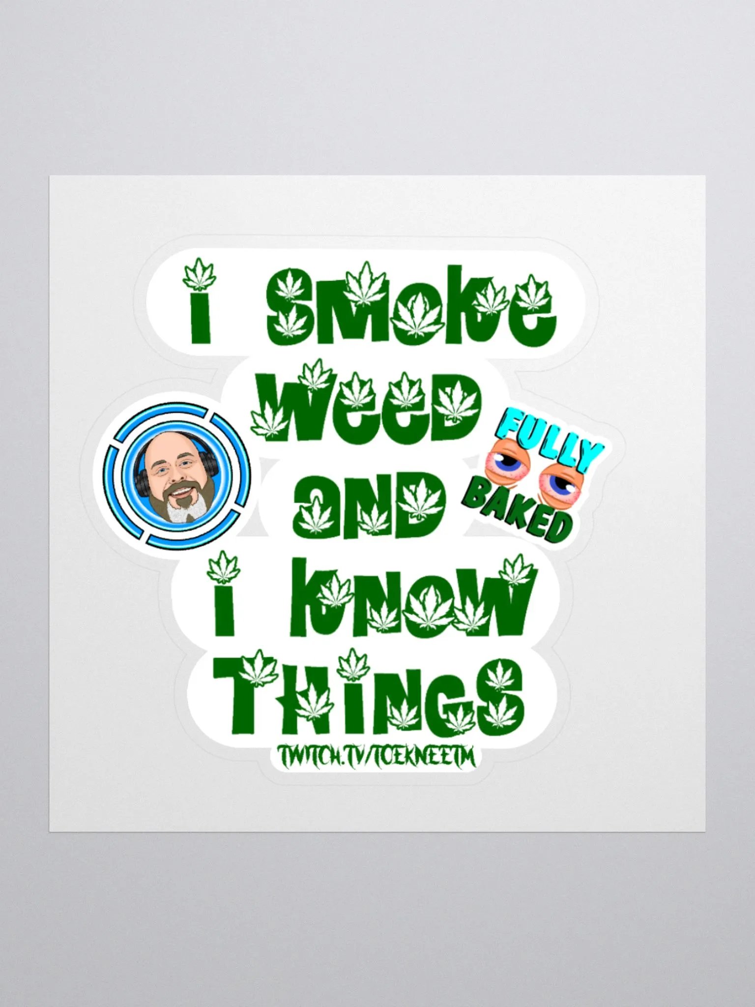 I Know Things Sticker product image (1)