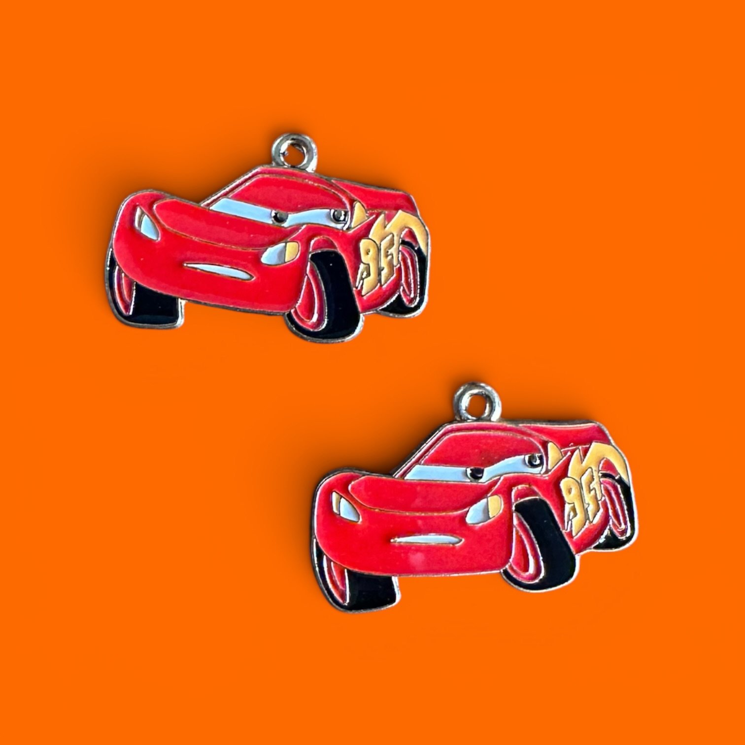 Lightening Race Car Whinny Winners Braid and Bridle Charms for Horses | Little Shop of Ponies product image (1)