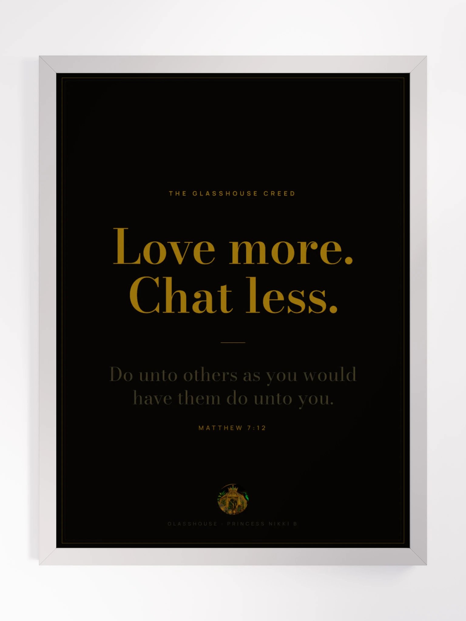 The Creed Poster · Framed product image (21)