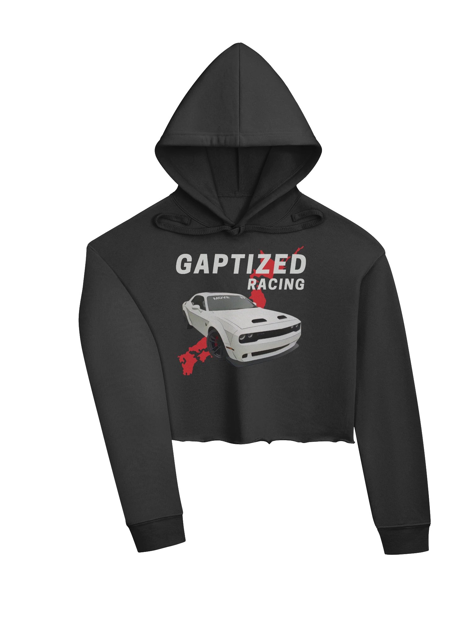 Gaptized Racing™ Women’s Cropped Hoodie product image (3)