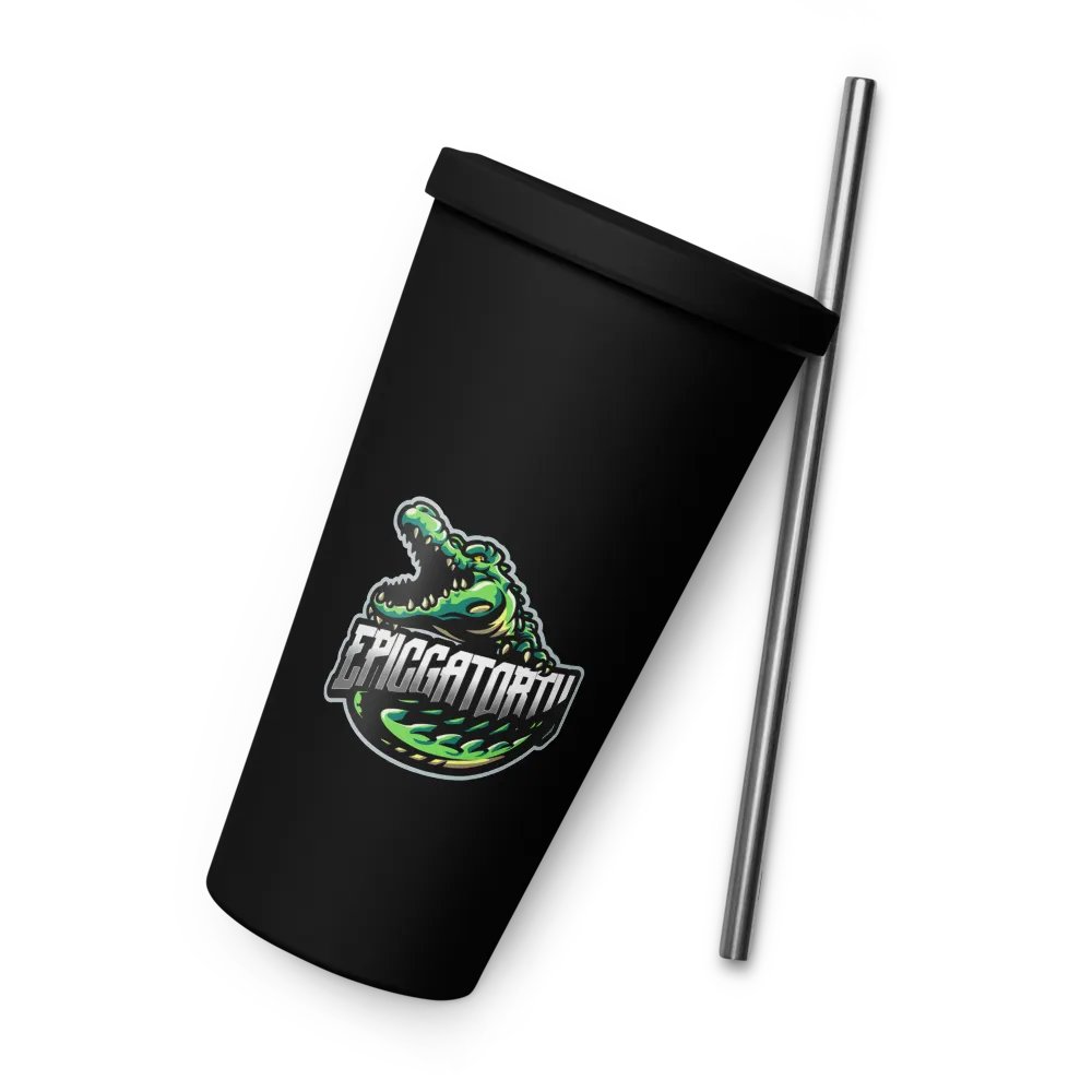 V2 Logo Insulated Tumbler with a Straw product image (6)