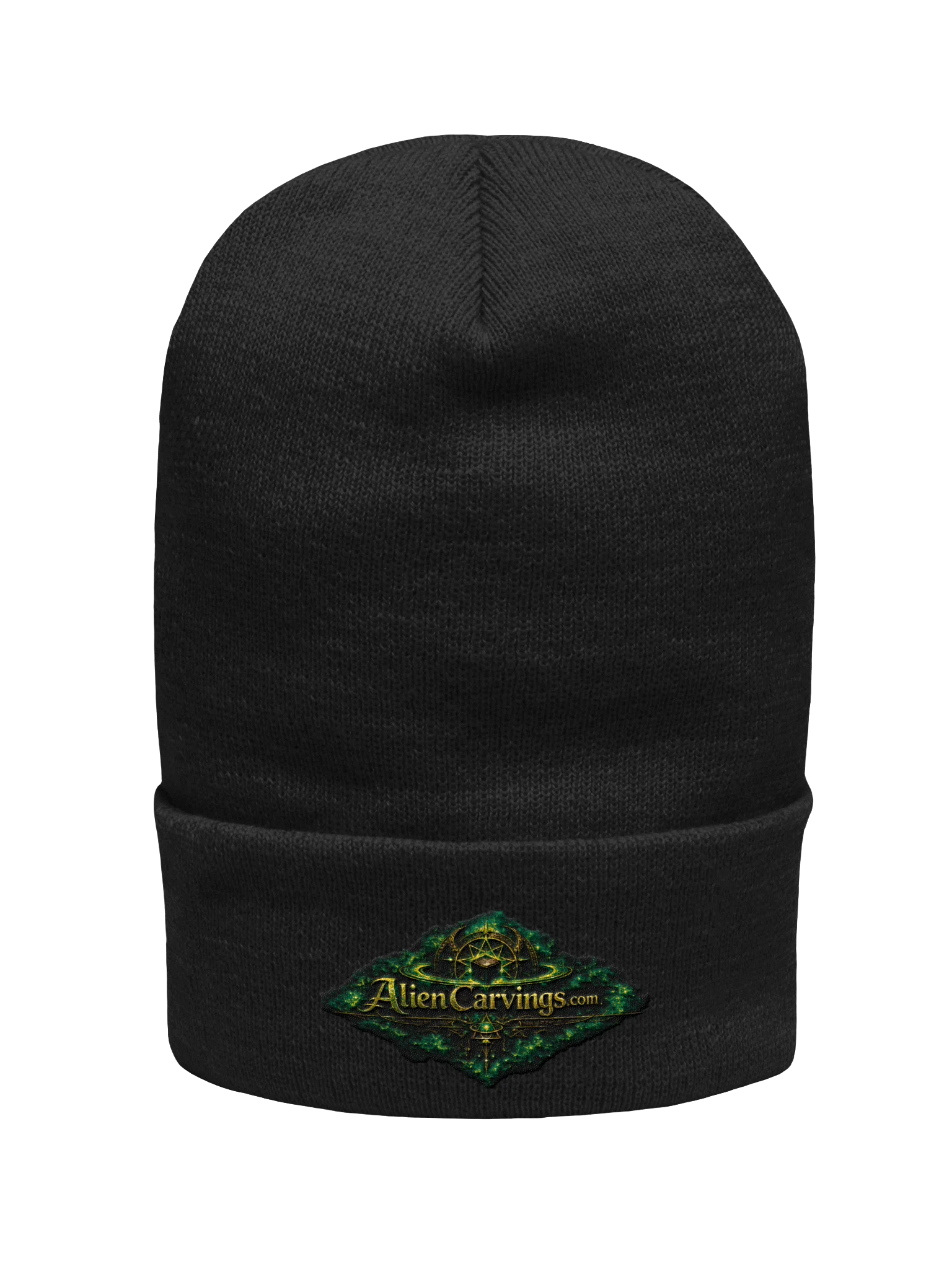 Embroidered Aliencarvings Beanie product image (1)