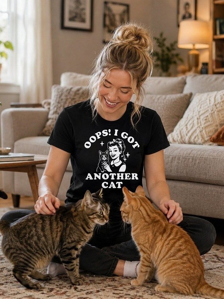 Oops! Another Cat Tee product image (1)