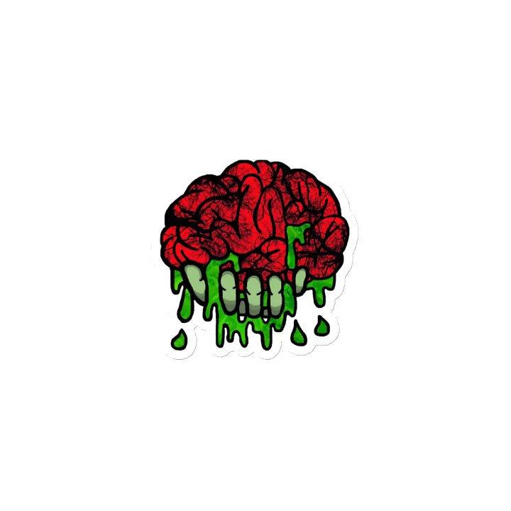 Eerie Brain Drip Magnets product image (1)