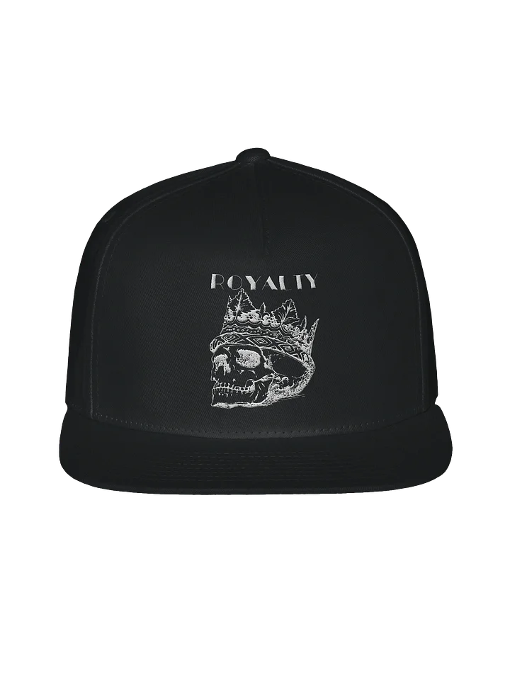 Royalty Series White Print Snapback Cap product image (3)