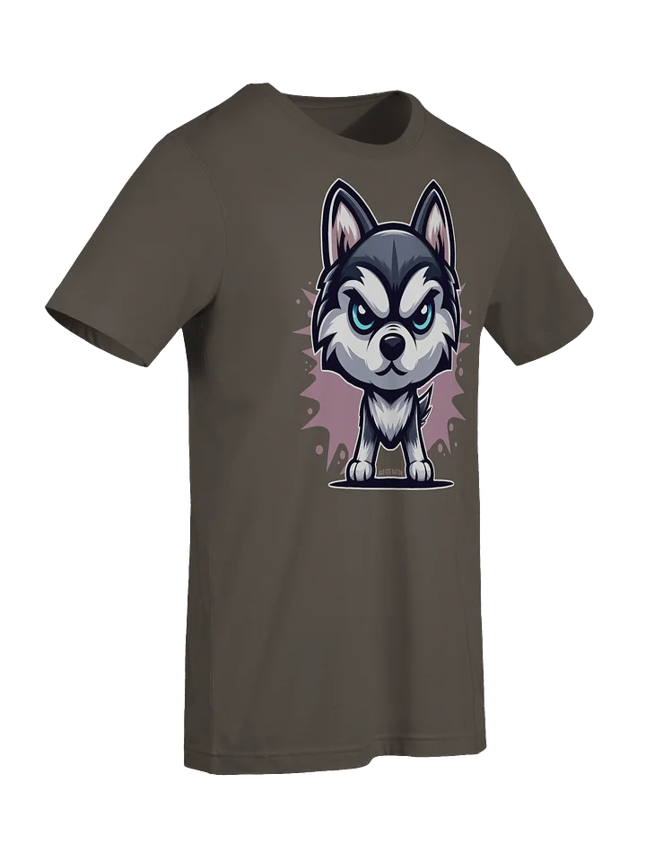 Husky Angry Pup - Premium Unisex T-shirt product image (1)