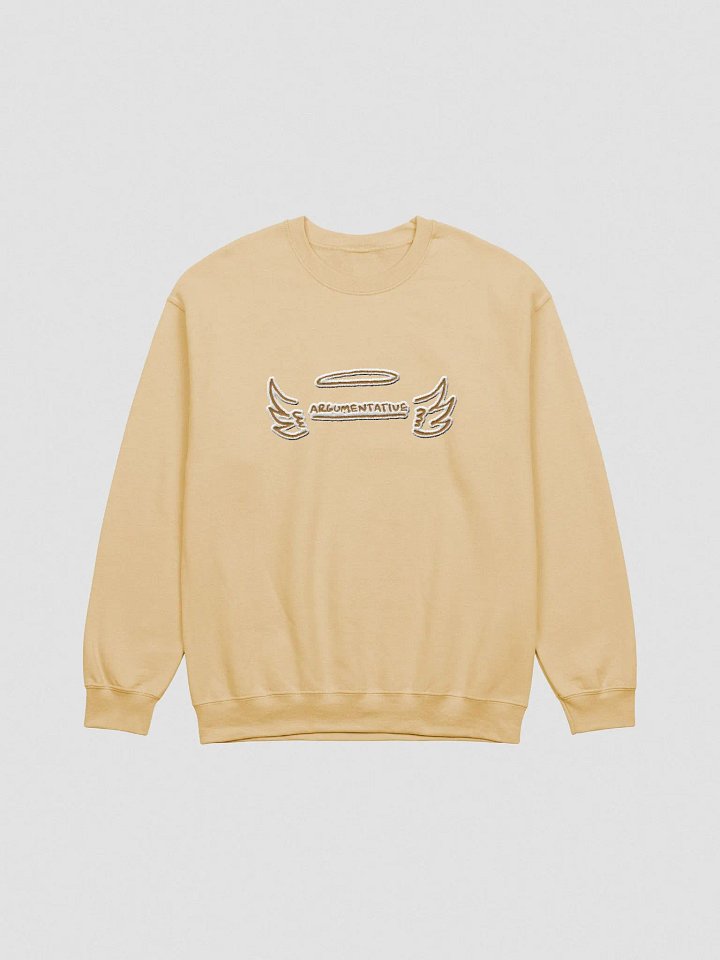 ANGELIC (lg. brass bubble design) embroidered crewneck product image (19)