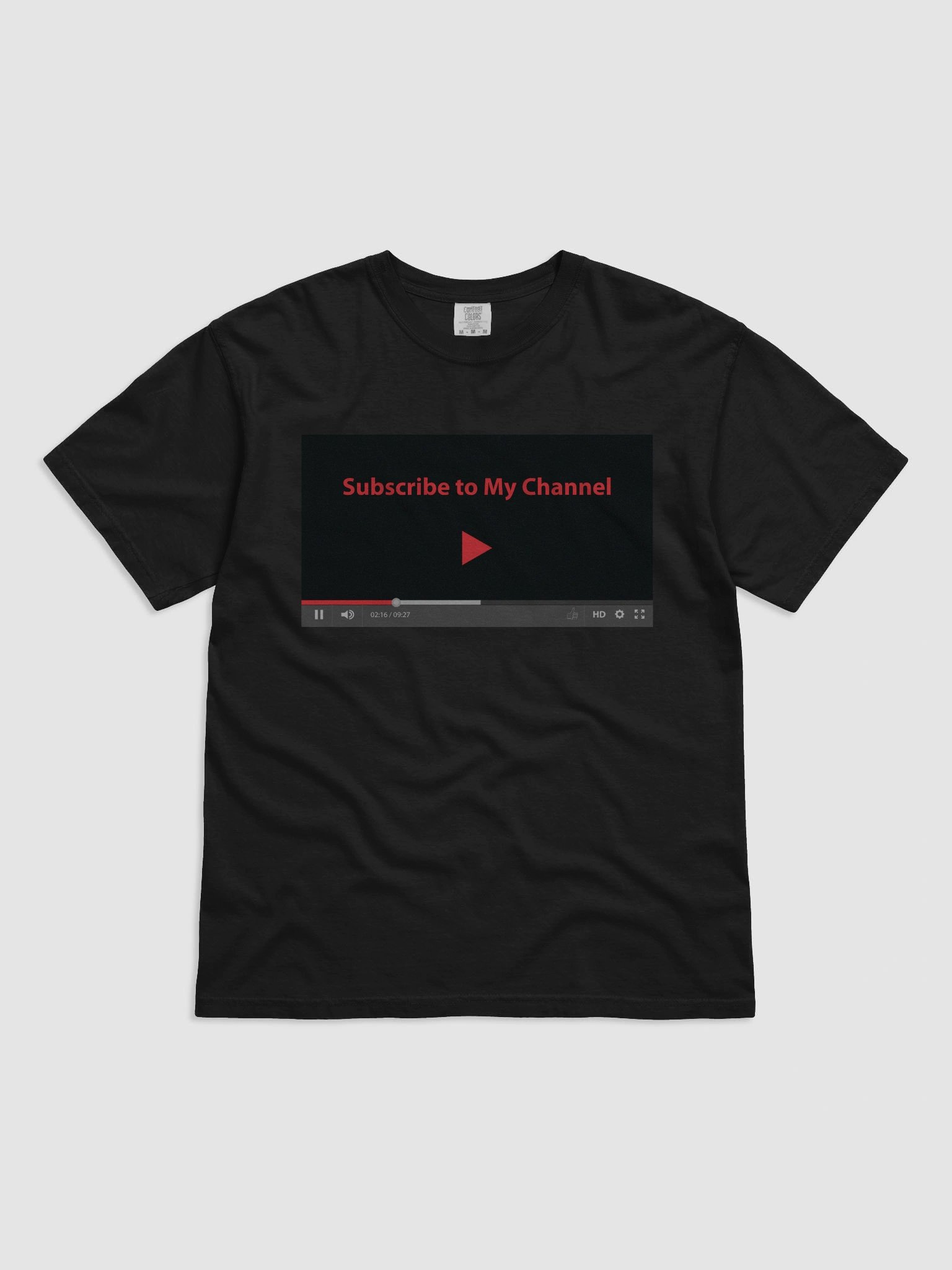 subscribe-to-my-channel-tshirt-edition product image (1)